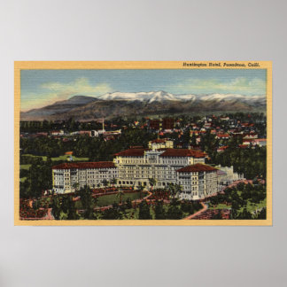 View of the Huntington Hotel Poster