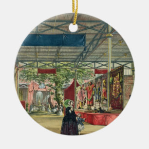 View of the India section of the Great Exhibition Ceramic Ornament