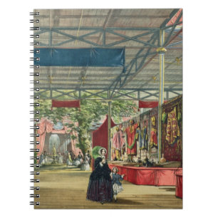 View of the India section of the Great Exhibition Notebook