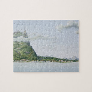 View of the Island of Bora Bora, from 'Voyage auto Jigsaw Puzzle