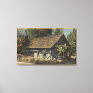 View of the James W. Marshall Cabin Canvas Print