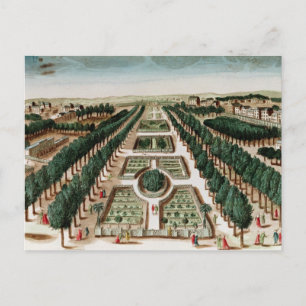 View of the Jardin des Plantes Postcard