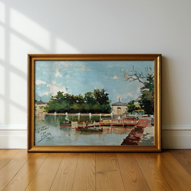 View of the Jetty | Joaquín Sorolla Poster (Creator Uploaded)