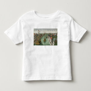 View of the Kettel Gate in Delft (engraving) Toddler T-shirt