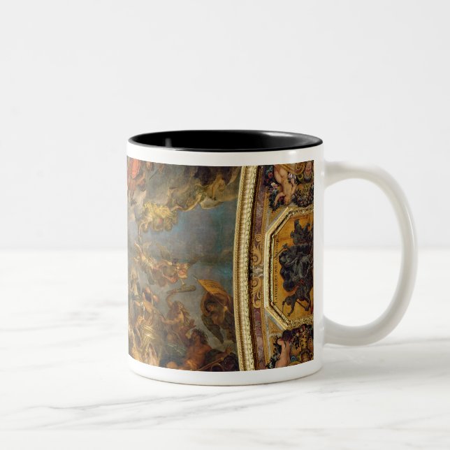 View of The King Taking Maastricht in 13 Days Two-Tone Coffee Mug (Right)
