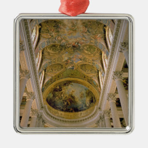 View of the King's Gallery and vaulted ceiling dep Metal Ornament