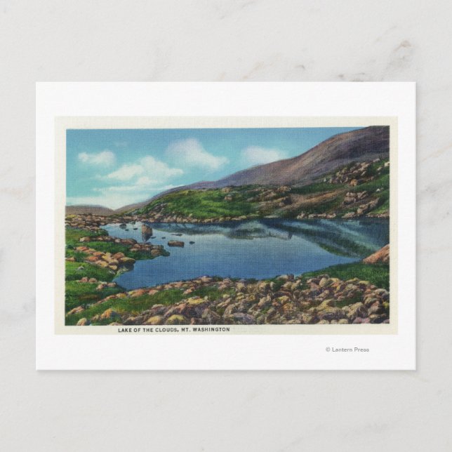 View of the Lake of the Clouds Postcard (Front)