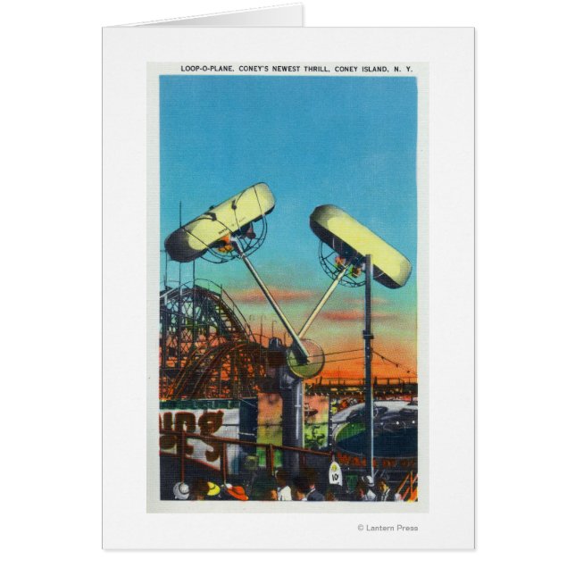 View of the Loop-o-Plane Ride # 1 (Front)