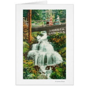 View of the Lower FallsShasta Springs, CA
