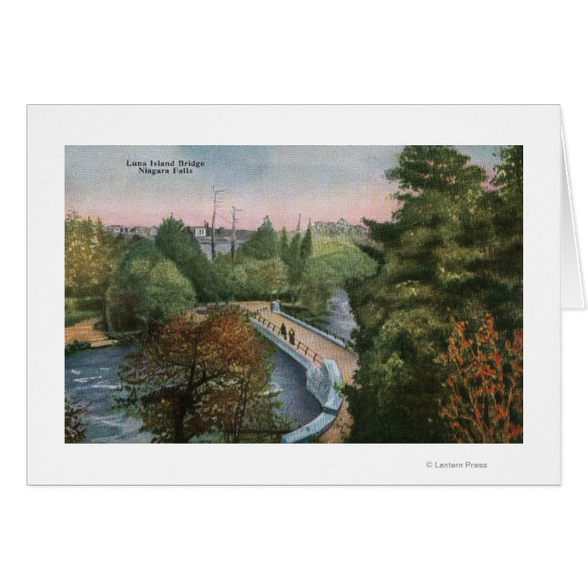 View of the Luna Island Bridge (Front Horizontal)