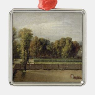 View of the Luxembourg Gardens in Paris, 1794 Metal Ornament