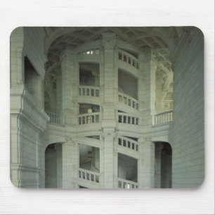 View of the main staircase, 1519-46 mouse pad