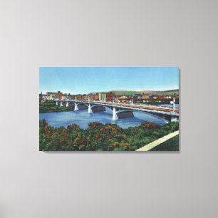 View of the Main Street Bridge Canvas Print