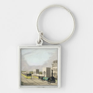 View of the Manchester and Liverpool Railway, take Keychain