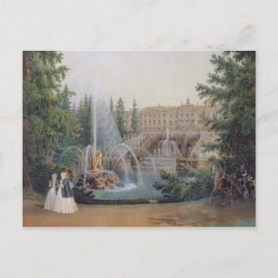 View of the Marly Cascade Postcard