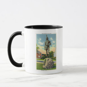 View of the Massasoit Statue # 2 Mug