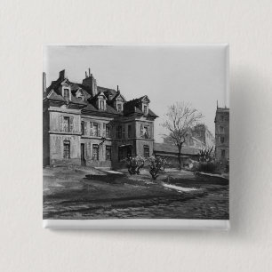 View of the Maternite Port-Royal, 1905 2 Inch Square Button
