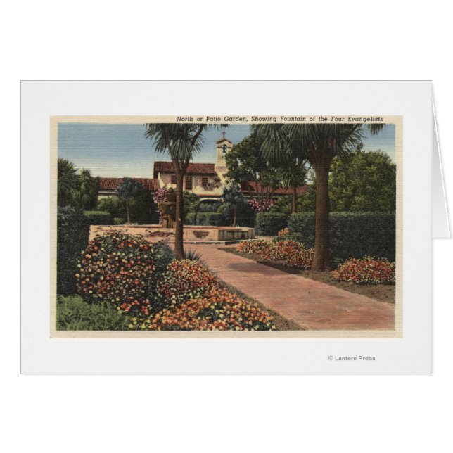 View of the Mission, Patio Gardens (Front Horizontal)