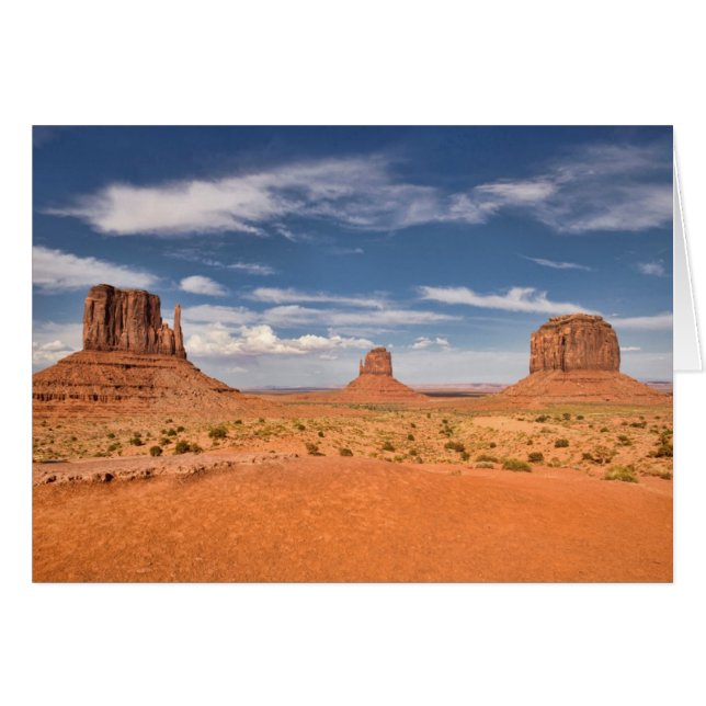 View of the Mittens, Monument Valley (Front Horizontal)