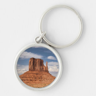 View of the Mittens, Monument Valley Keychain