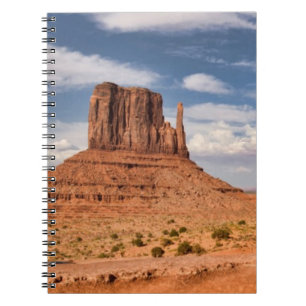 View of the Mittens, Monument Valley Notebook