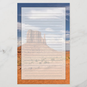 View of the Mittens, Monument Valley Stationery