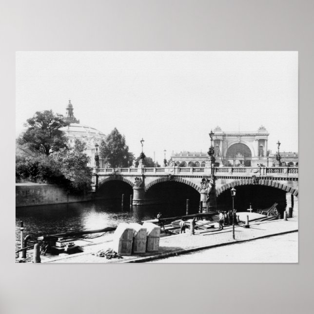 View of the Moltke Bridge Poster (Front)