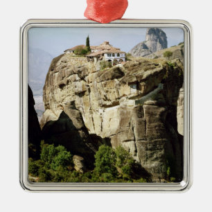 View of the Monastery of the Holy Trinity Metal Ornament