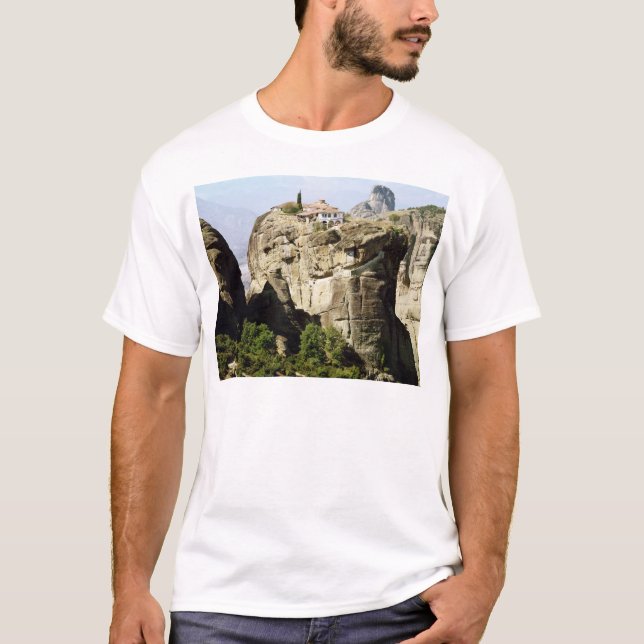 View of the Monastery of the Holy Trinity T-Shirt (Front)