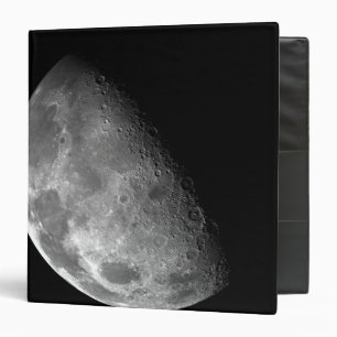View of the Moon's north pole Binder