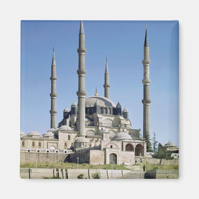 View of the mosque, Ottoman, built c.1569-75 Magnet (Front)