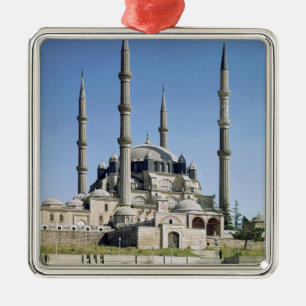 View of the mosque, Ottoman, built c.1569-75 Metal Ornament