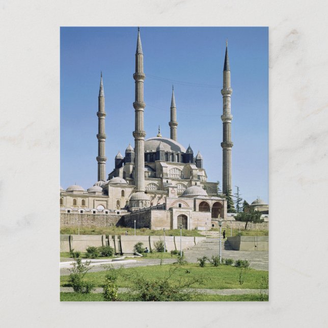 View of the mosque, Ottoman, built c.1569-75 Postcard (Front)