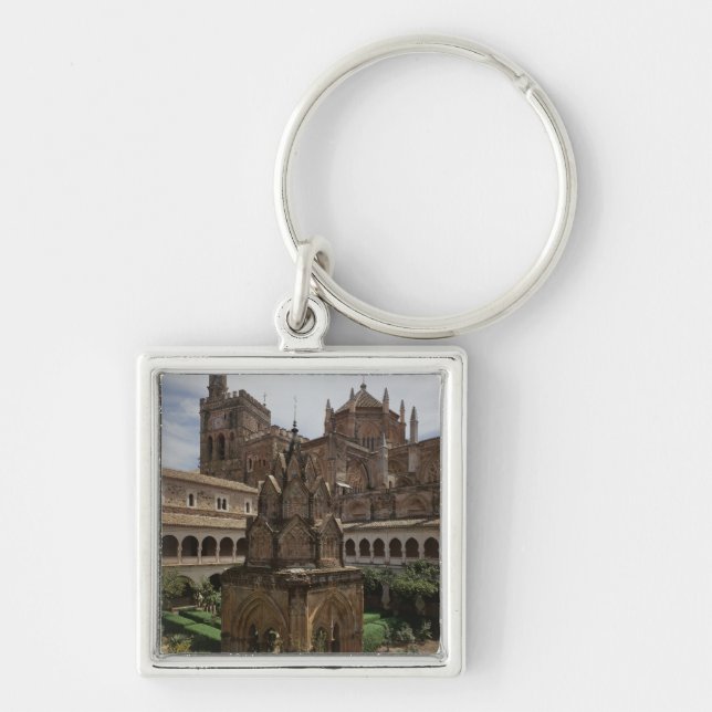 View of the mudejar cloister keychain (Front)