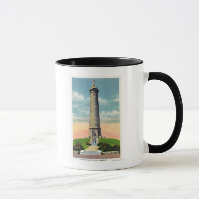 View of the Myles Standish Monument # 2 Mug (Right)