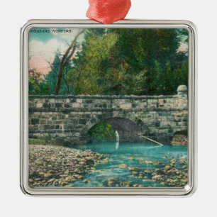 View of the Napa County BridgeNapa, CA Metal Ornament