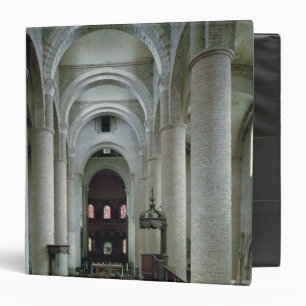 View of the nave, looking towards the altar binder