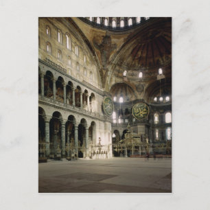 View of the nave postcard