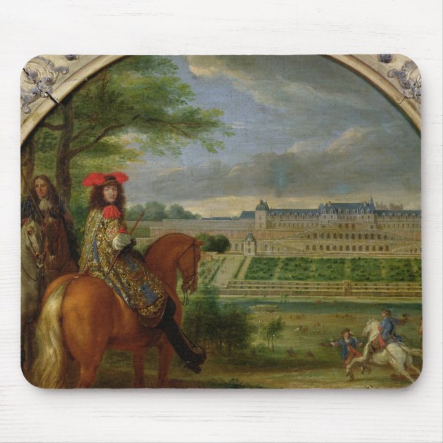 View of the New Palace of Saint-Germain Mouse Pad (Front)
