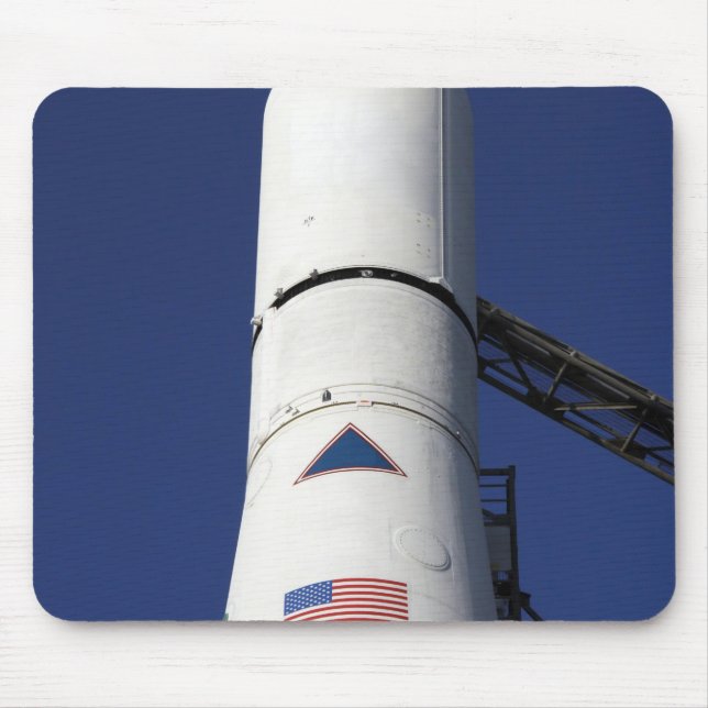 View of the nose cone of the Delta IV rocket Mouse Pad (Front)