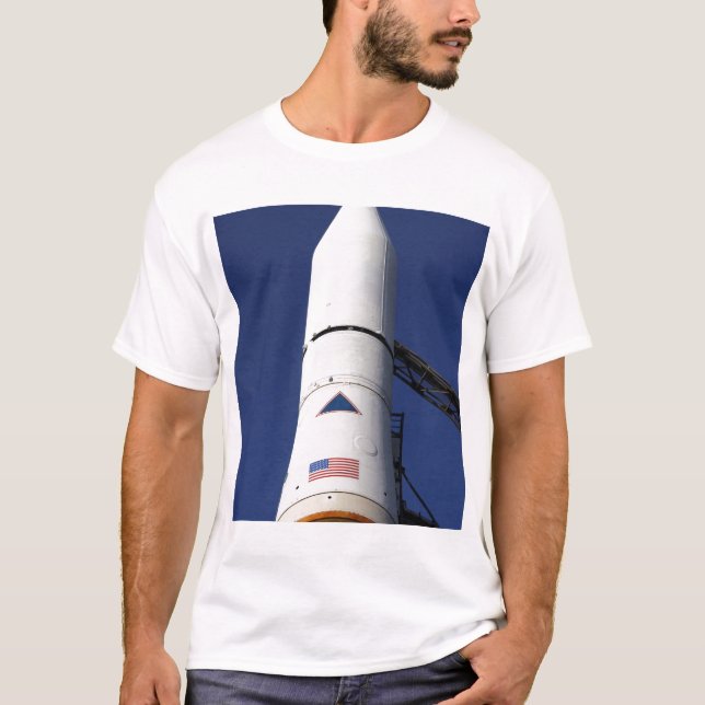 View of the nose cone of the Delta IV rocket T-Shirt (Front)