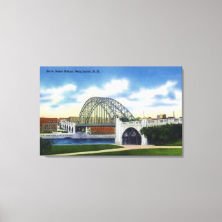 View of the Notre Dame Bridge Canvas Print