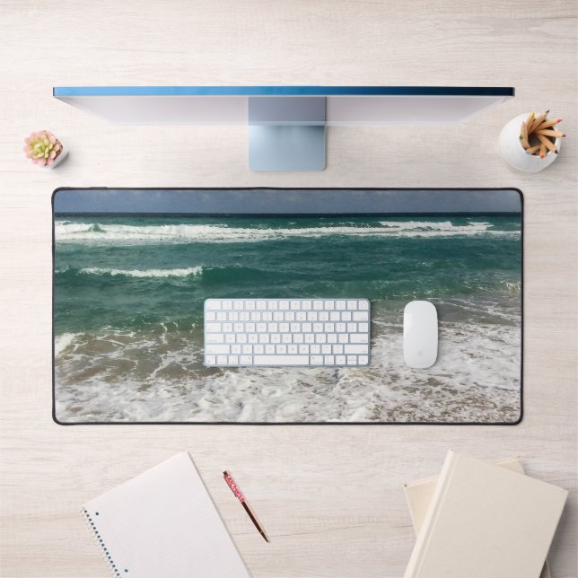 View of the Ocean Desk Mat (Office 1)
