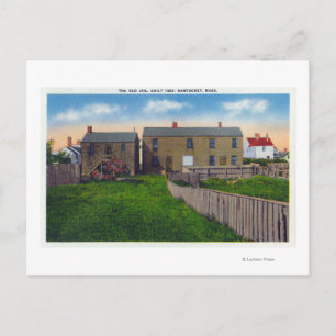 View of the Old Jail Postcard