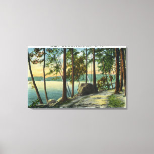 View of the Old Man Rock Formation Canvas Print