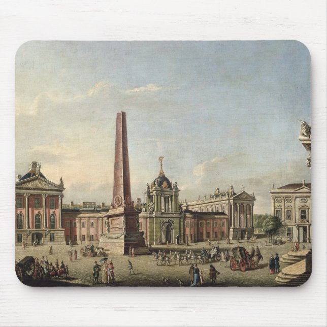 View of the Old Market Mouse Pad (Front)