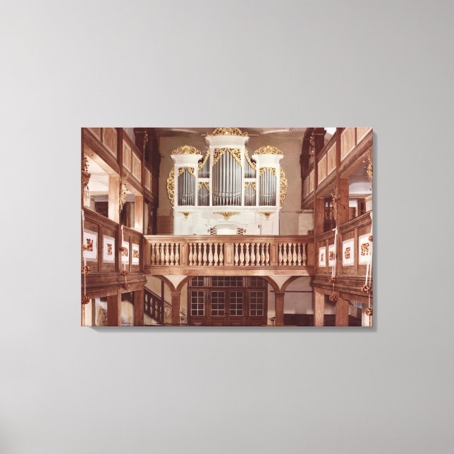 View of the Organ Canvas Print (Front)