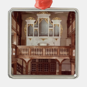 View of the Organ Metal Ornament