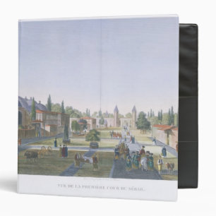 View of the Outer Courtyard of the Seraglio, Topka Binder