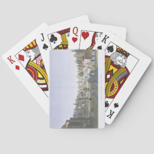 View of the Outer Courtyard of the Seraglio, Topka Playing Cards